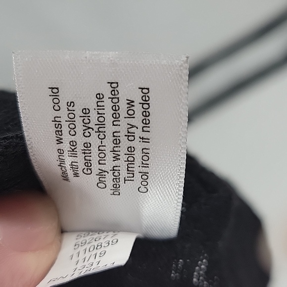 Lane Bryant Black Slightly Sheer Cardigan - Picture 9 of 13